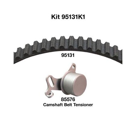 Dayco 87-93 Bmw 2.5L Timing Belt Kit, 95131K1 95131K1